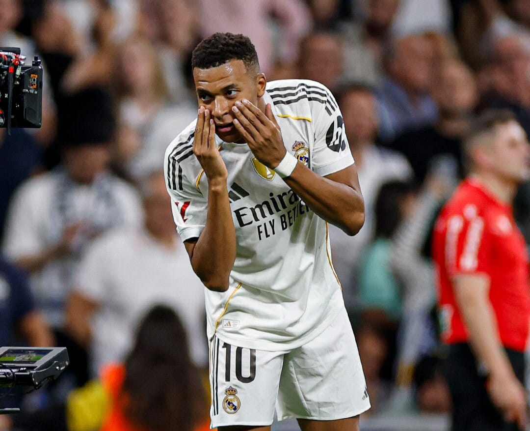 Striker Real Madrid, Kylian Mbappe.