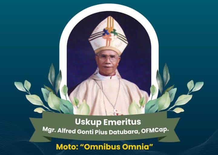 Uskup Emeritus, Mgr Alfred Gonti Pius Datubara OFM Cap Tutup Usia pada Jumat (17/10).