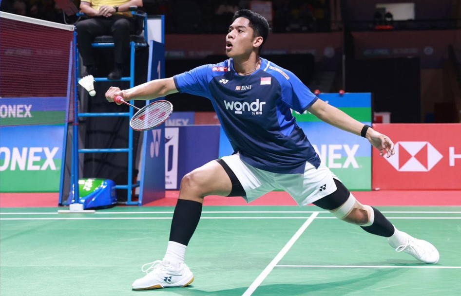 Pebulu tangkis tunggal putra Indonesia Moh Zaki Ubaidillah memastikan tempat di final Kejuaraan Dunia Junior BWF (WJC) 2025.&nbsp;X/INABadminton