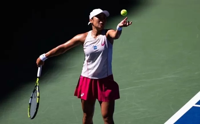 Petenis putri Indonesia Janice Tjen.