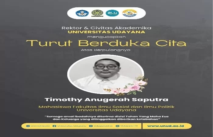 Ilustrasi korban perundungan di Unud Timothy Anugerah Saputra.