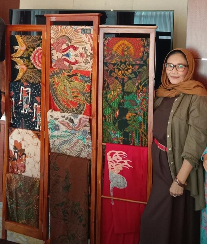 Dengan dukungan BRI, Datik Batik sukses membawa batik khas Tangerang Selatan dikenal luas