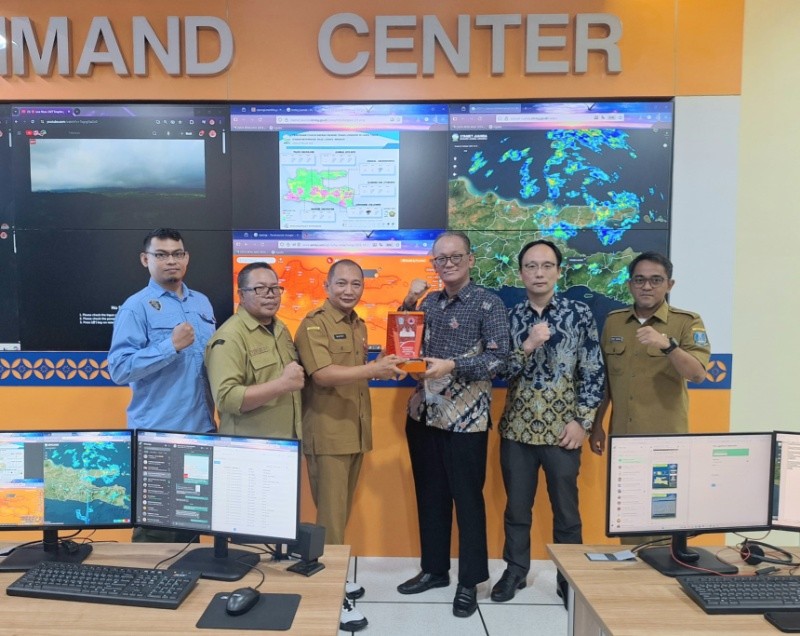 Konsulat Jepang kunjungi kantor BPBD Jatim.