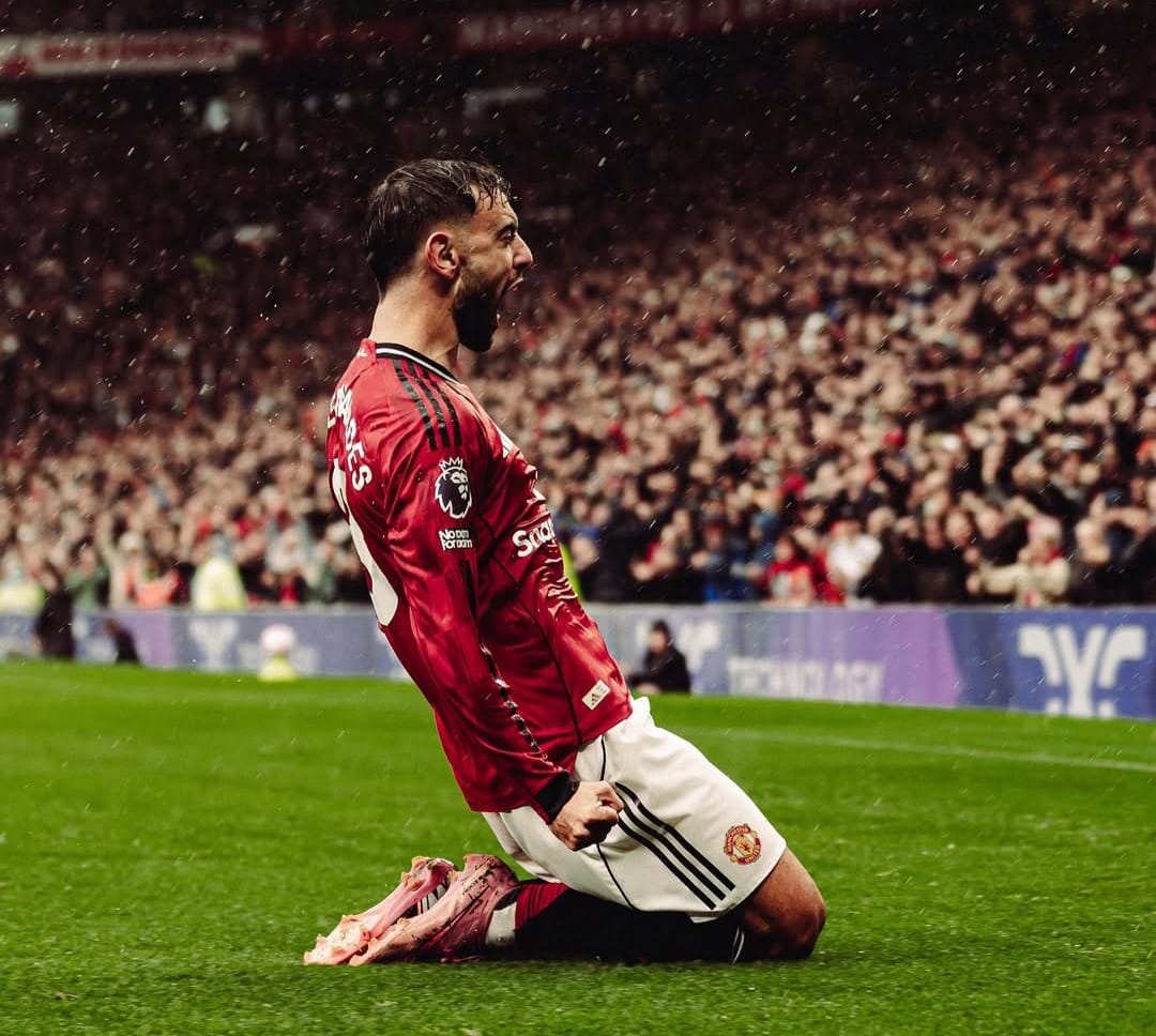 Kapten Manchester United, Bruno Fernandes.