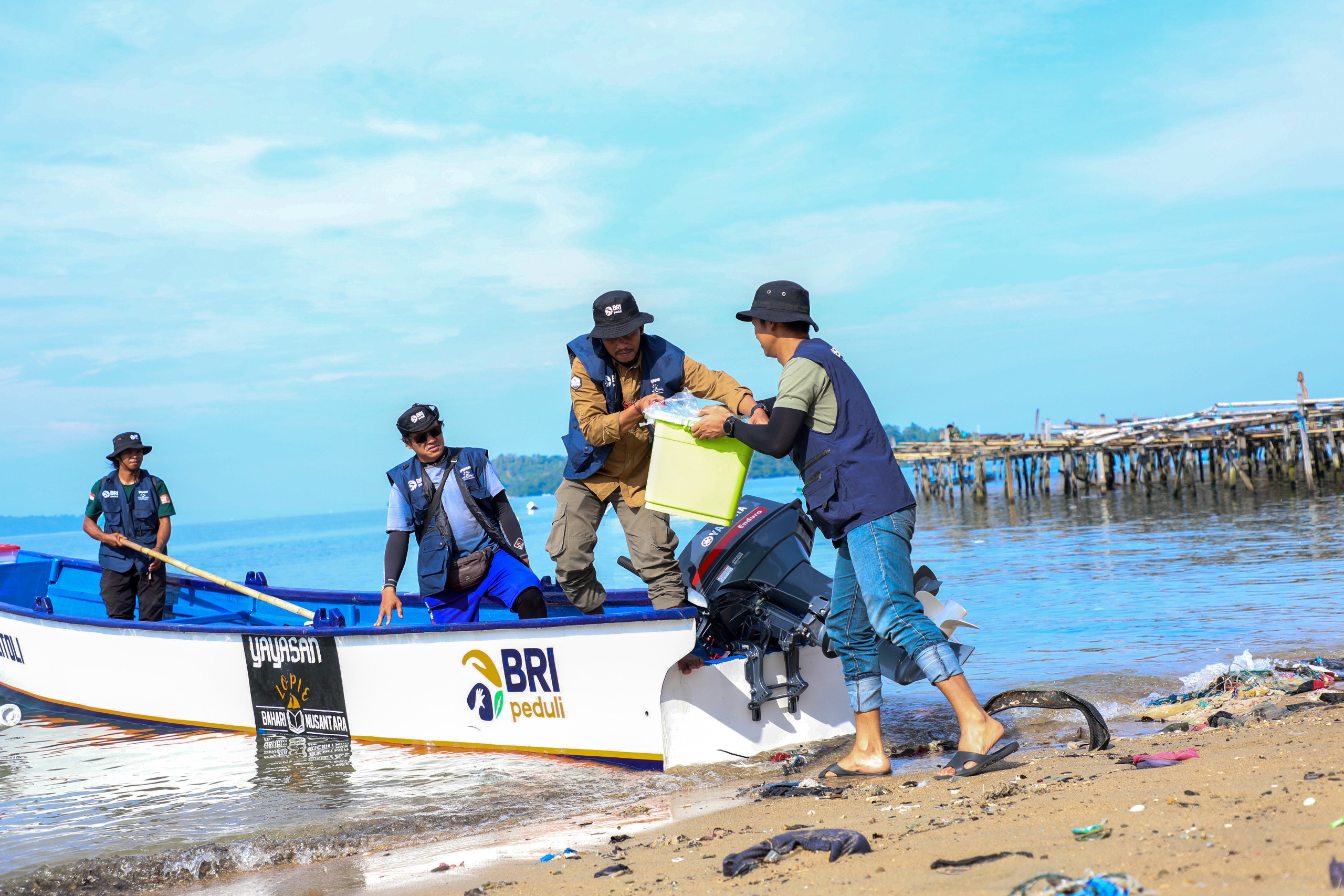 Program BRI Peduli dorong literasi di Tolitoli lewat Perahu Literasi