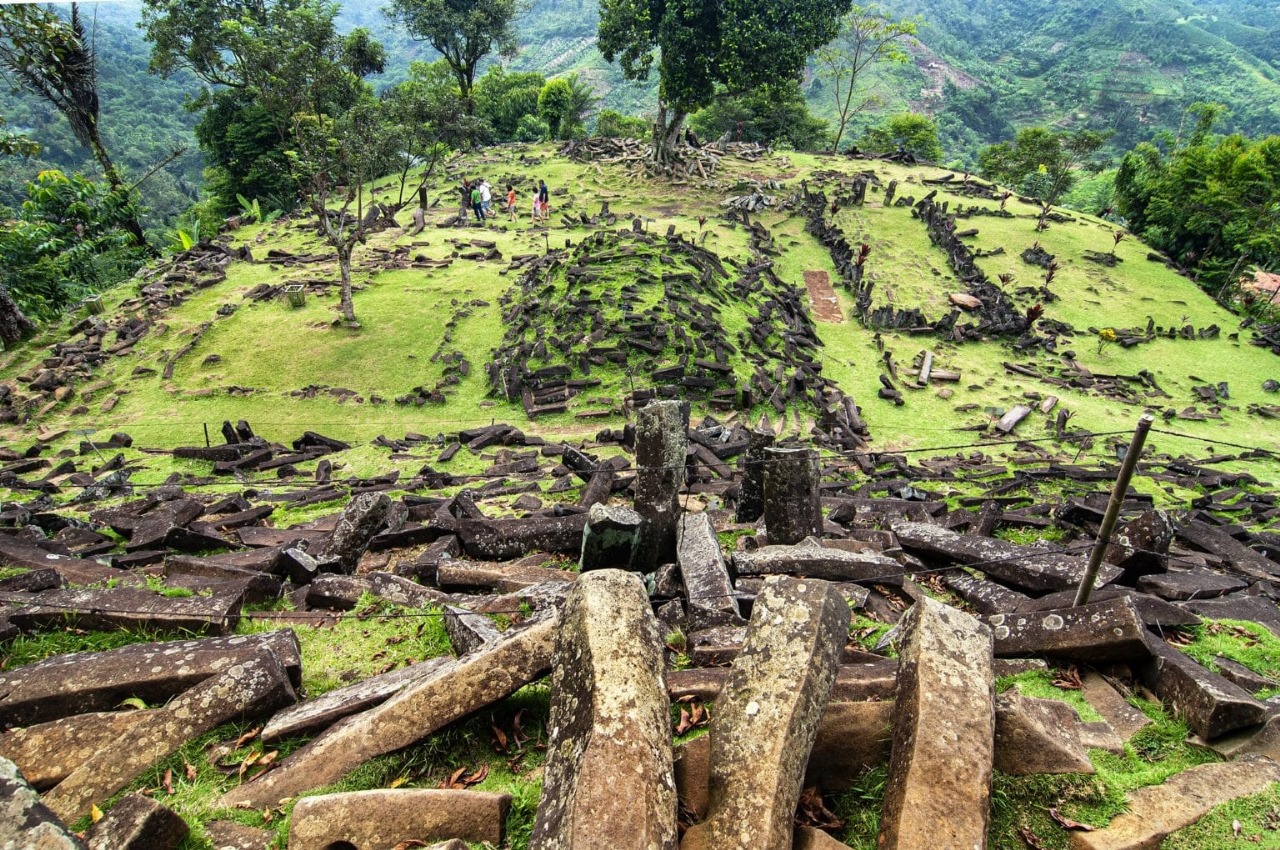 Situs Gunung Padang yang ada di Jawa Barat
