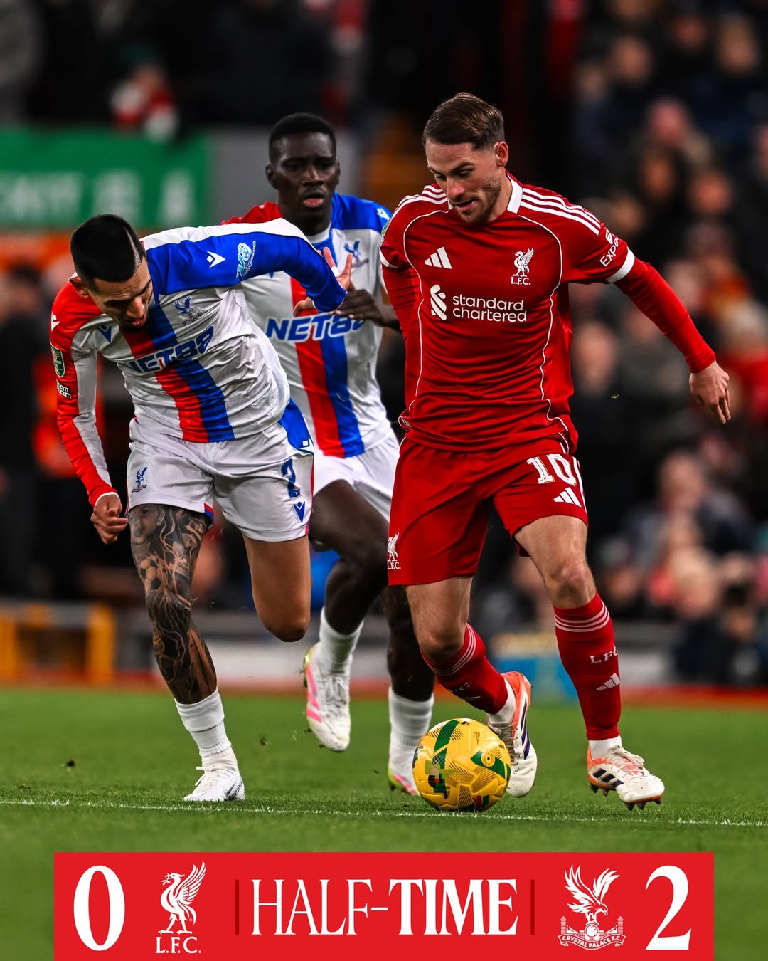 Lini belakang Liverpool ambruk, 23 gol bersarang dalam 10 laga terakhir, menimbulkan kekhawatiran serius bagi penggemar.