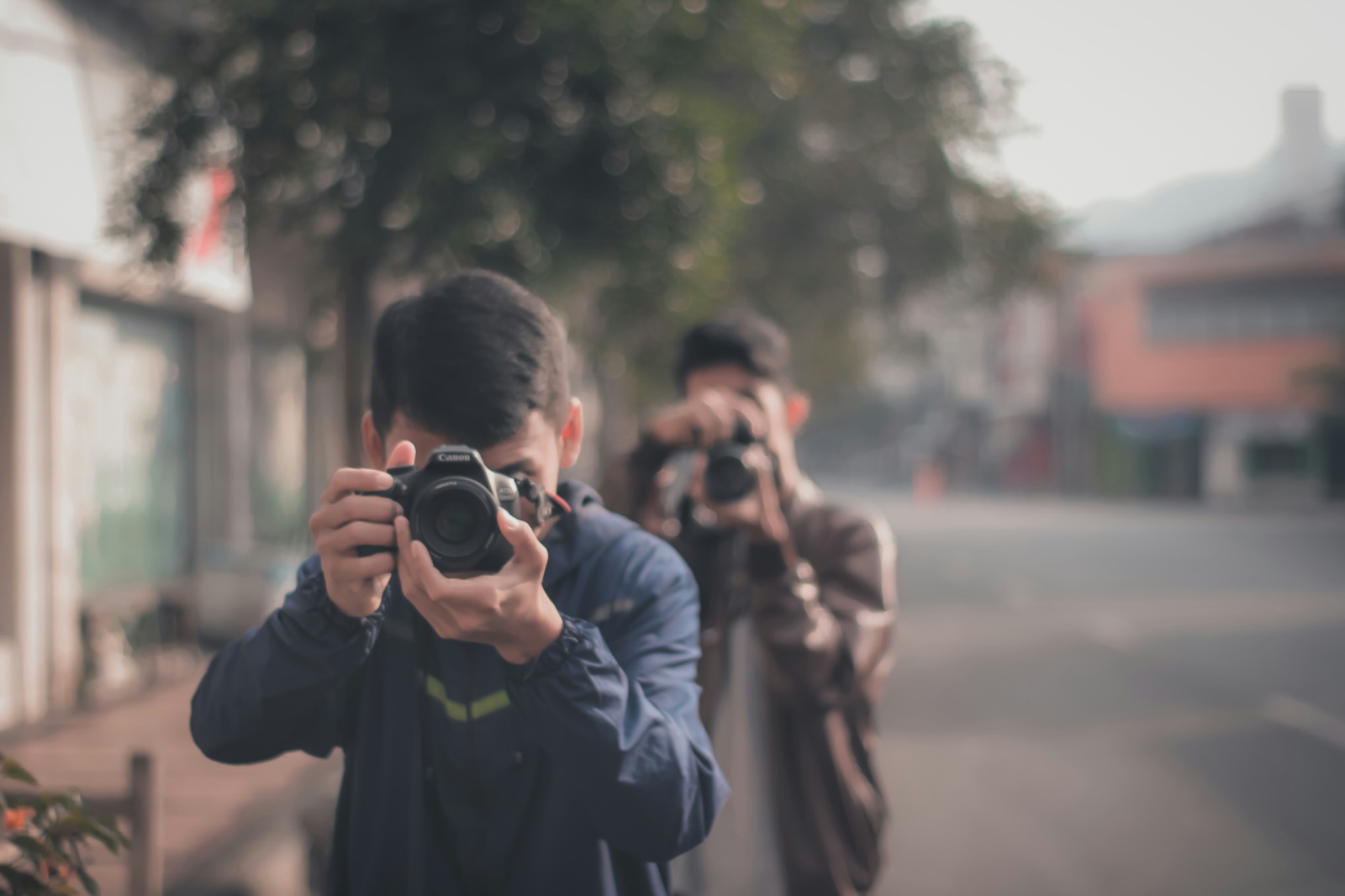 Fotografer jalanan, etika fotografi, pelari risih dipotret,