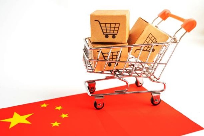 ilustrasi e commers asal china