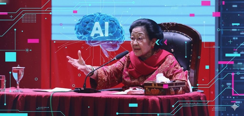 Megawati menilai AI dan big data bisa jadi bentuk baru kolonialisme modern.