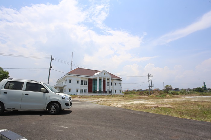 Kompleks perkantoran Pemkab Tuban yang akan dibangun pagar keliling.