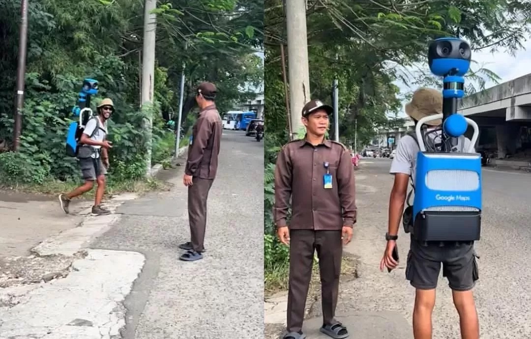 Video petugas Google Maps viral. Warganet kaget setelah mendengar pengakuan soal nominal gajinya