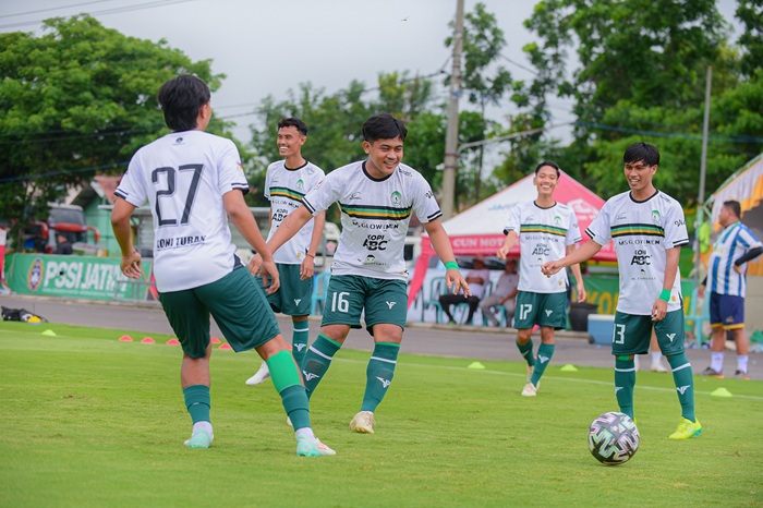 Pemain Bumi Wali FC Tuban ketika berlaga pada kompetisi Liga 4 PSSI Jatim 2024 lalu.