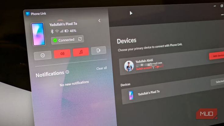 Microsoft hapus fitur galeri foto di aplikasi Phone Link.