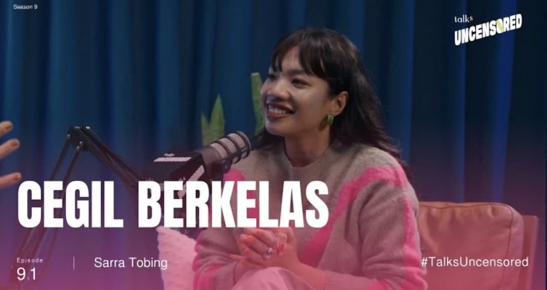 Sarra Tobing yang dikenal dengan gaya blak-blakan dan kisah inspiratif tentang bangkit dari luka.