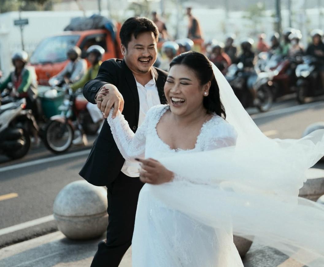 Boiyen tampil anggun dalam prewedding di Jogja bersama Rully Anggi Akbar