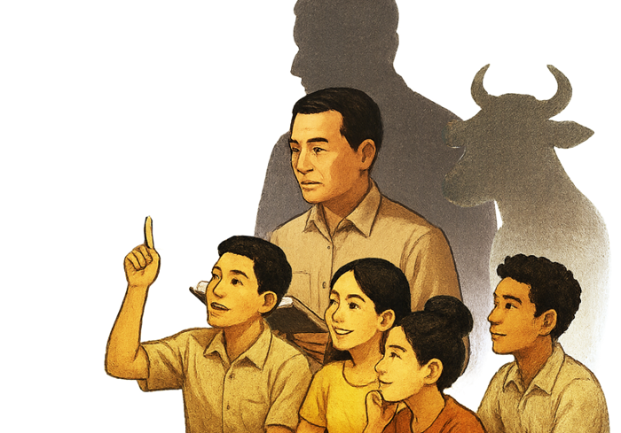 Refleksi mendalam tentang peran guru sebagai fasilitator dan murid sebagai subjek belajar dalam dunia pendidikan yang terus berubah.