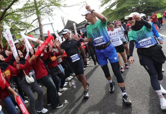 Borobudur Marathon 2025 mencatat 11.500 pelari dari 38 negara, Erick Thohir dorong Indonesia bangun sport tourism hingga level marathon dunia.