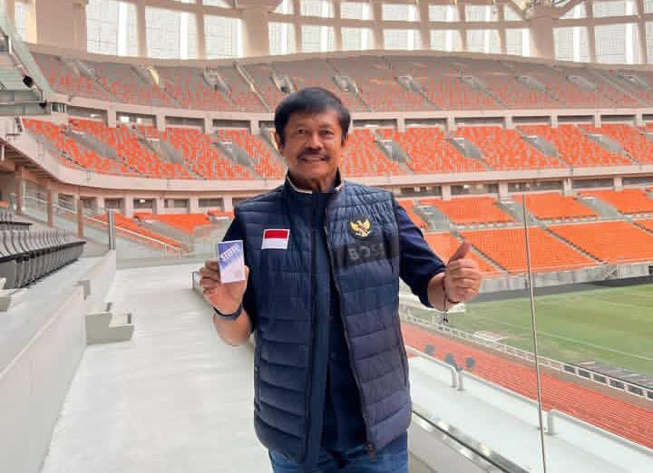 Pelatih timnas Indonesia Indra Sjafri.