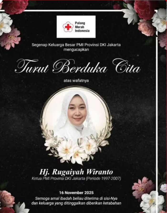 Istri Mantan Panglima TNI Jendela Wiranto Meninggal Dunia Di Bandung Minggu (16/11).