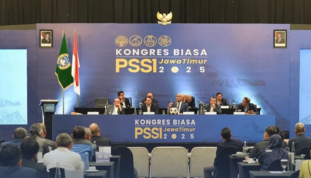Kongres PSSI Jatim 2025 di Surabaya