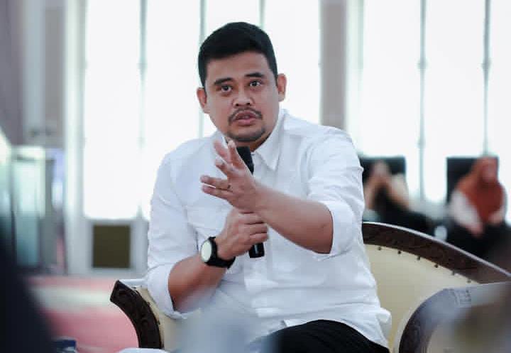 Gubernur Sumatera Utara (Sumut) Bobby Nasution.