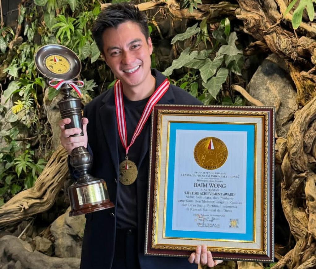 Baim Wong raih rekor LEPRID