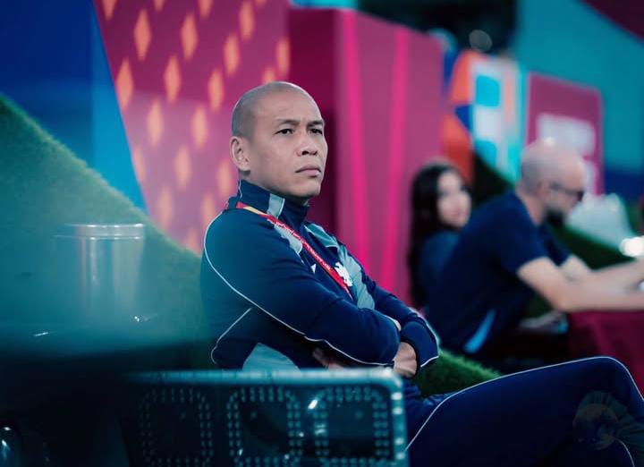 Pelatih Timnas U20&nbsp;Nova&nbsp;Arianto.