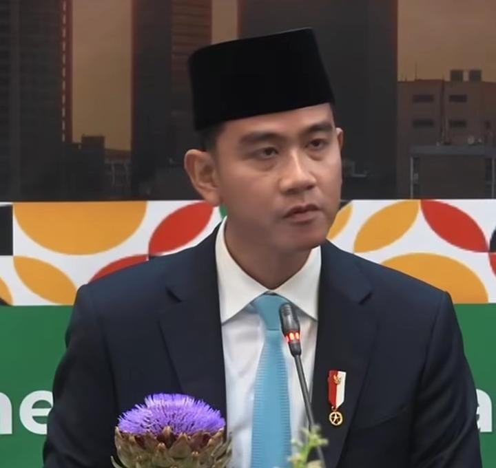 Wapres Gibran Rakabuming menyampaikan pidato di KTT 20 Johannesburg.