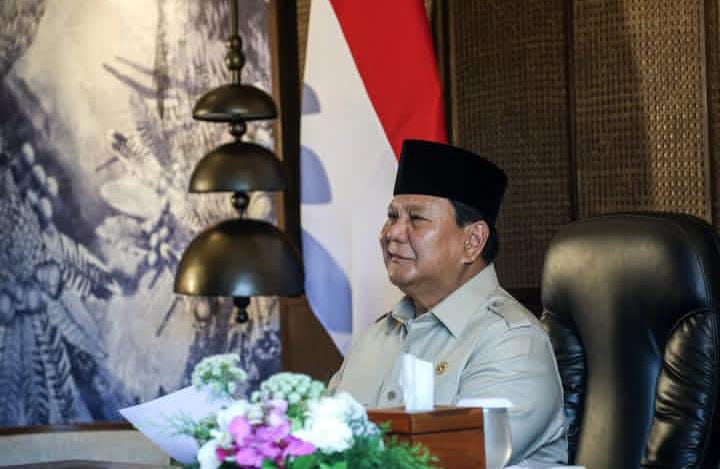 Presiden RI Prabowo Subianto.