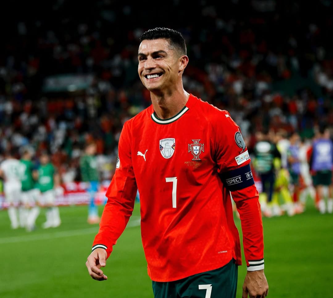 Cristiano Ronaldo, saat membela Timnas Portugal.