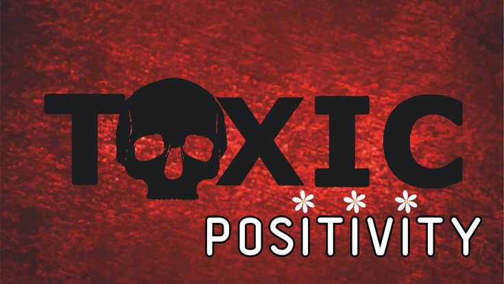 Ilustrasi toxic positivity