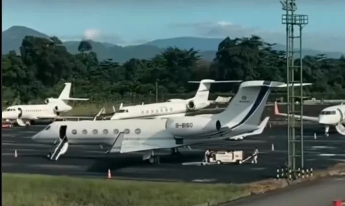 Bandara di Kawasan PT Indonesia Morowali Industrial Park (IMIP), Sulawesi Tengah