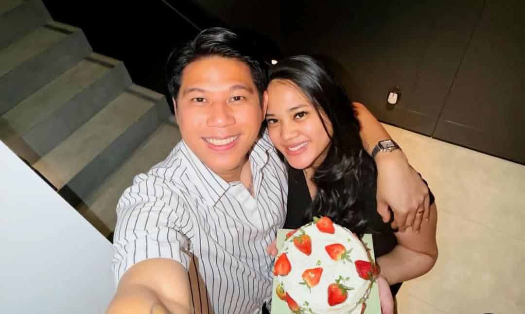 Nino RAN dan sang istri Dhabitannisa.