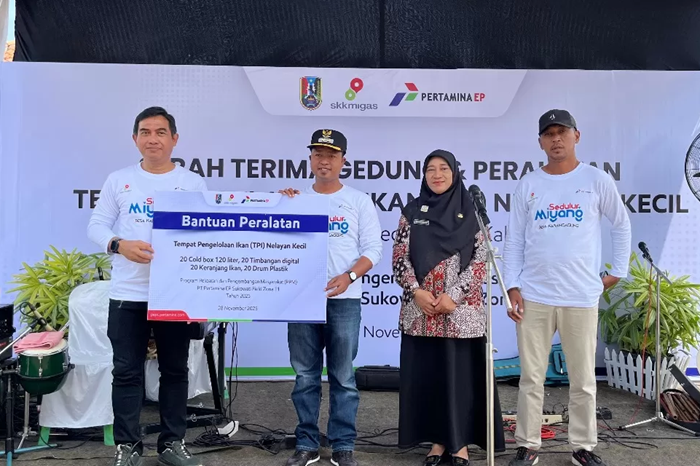 TPI Nelayan Kecil di Desa Karangagung resmi diserahterimakan.
