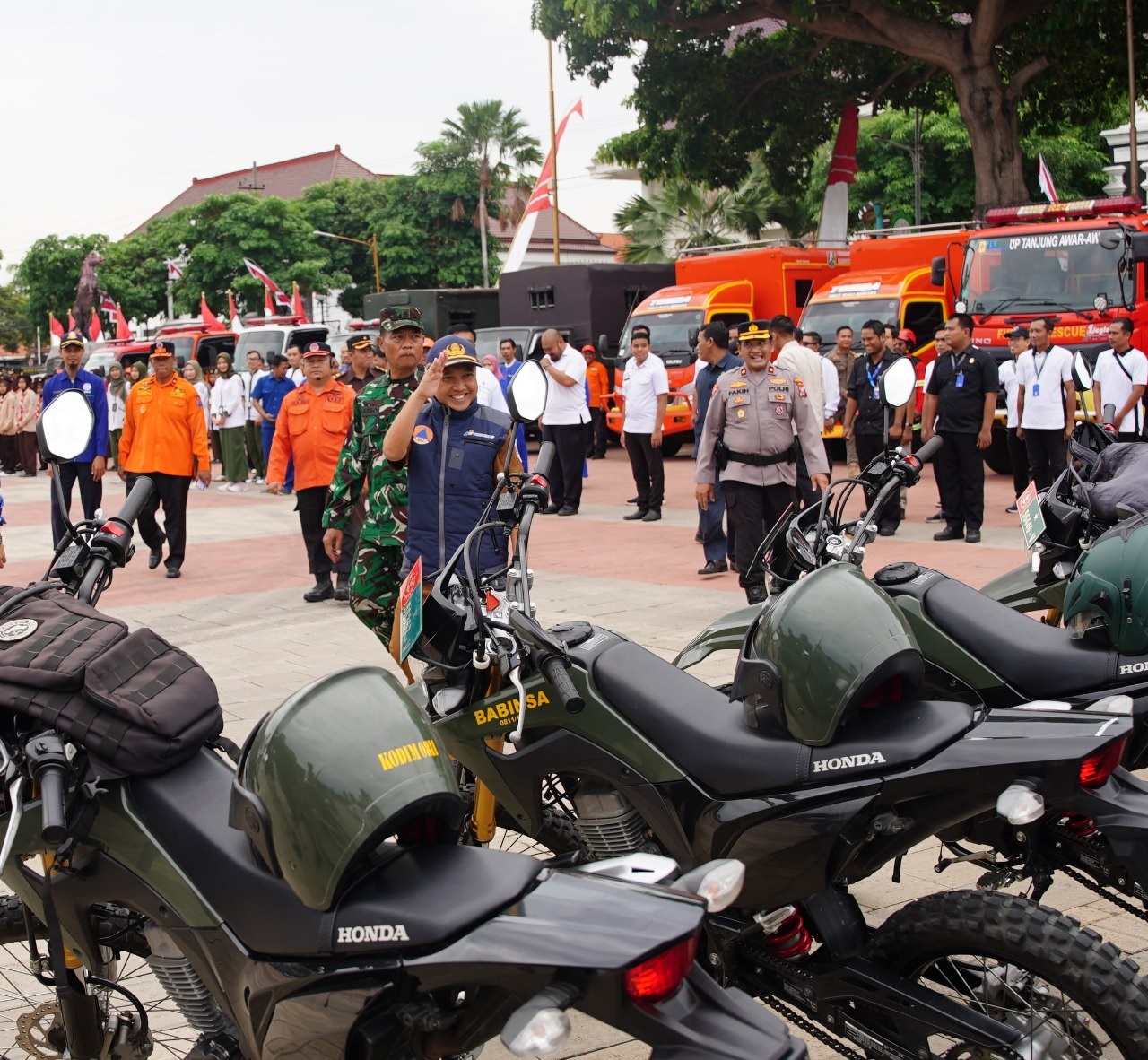Apel Gelar Pasukan dan Peralatan dalam Rangka Menghadapi Bencana Hidrometeorologi 2025 pada 17 November lalu.