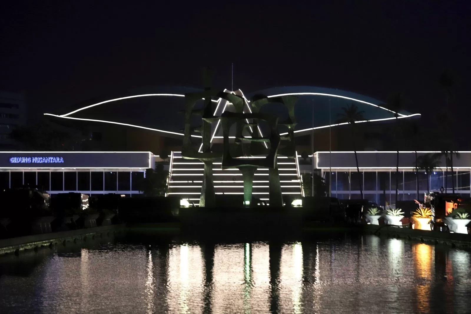 Ilustrasi Gedung DPR RI.