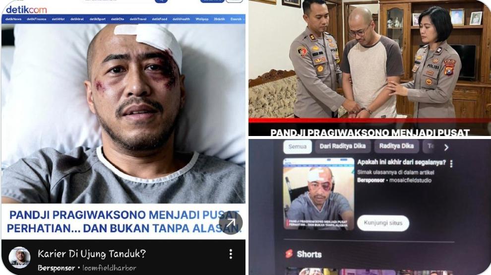 Fakta dibalik kabar babak belur dan penangkapan Pandji Pragiwaksono