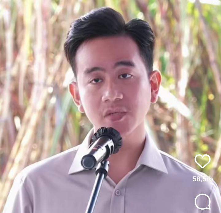 Wakil Presiden Gibran Rakabuming Raka menyampaikan permohonan maaf