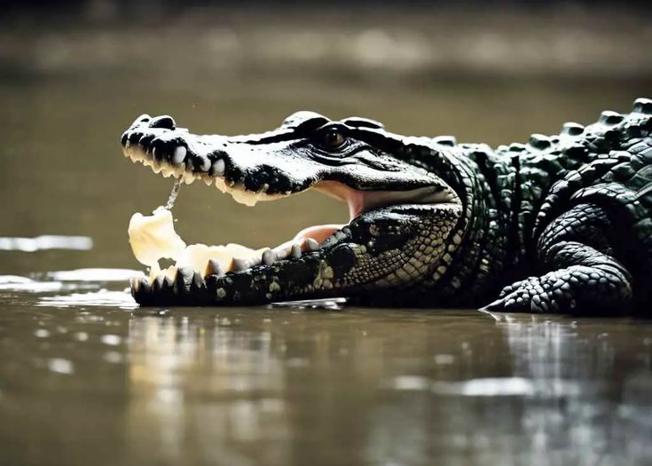 Ilustrasi buaya.
