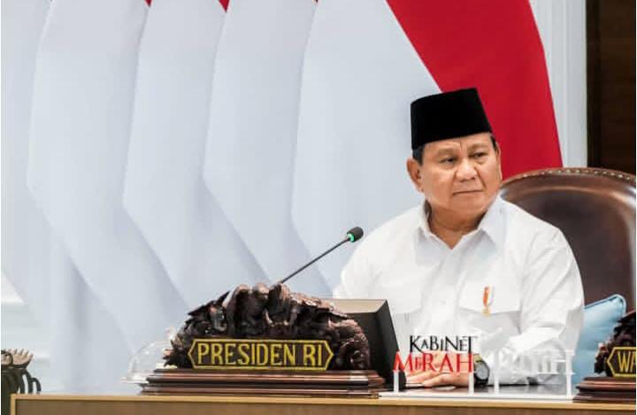 Prabowo pimpin Ratas di kediamannya Hambalang bahas percepatan pemulihan korban bencana di Sumatera.