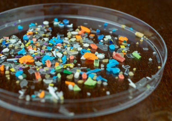 Ilustrasi mikroplastik.