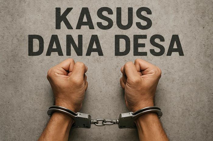 Ilustrasi jeratan hukum kasus dana desa.