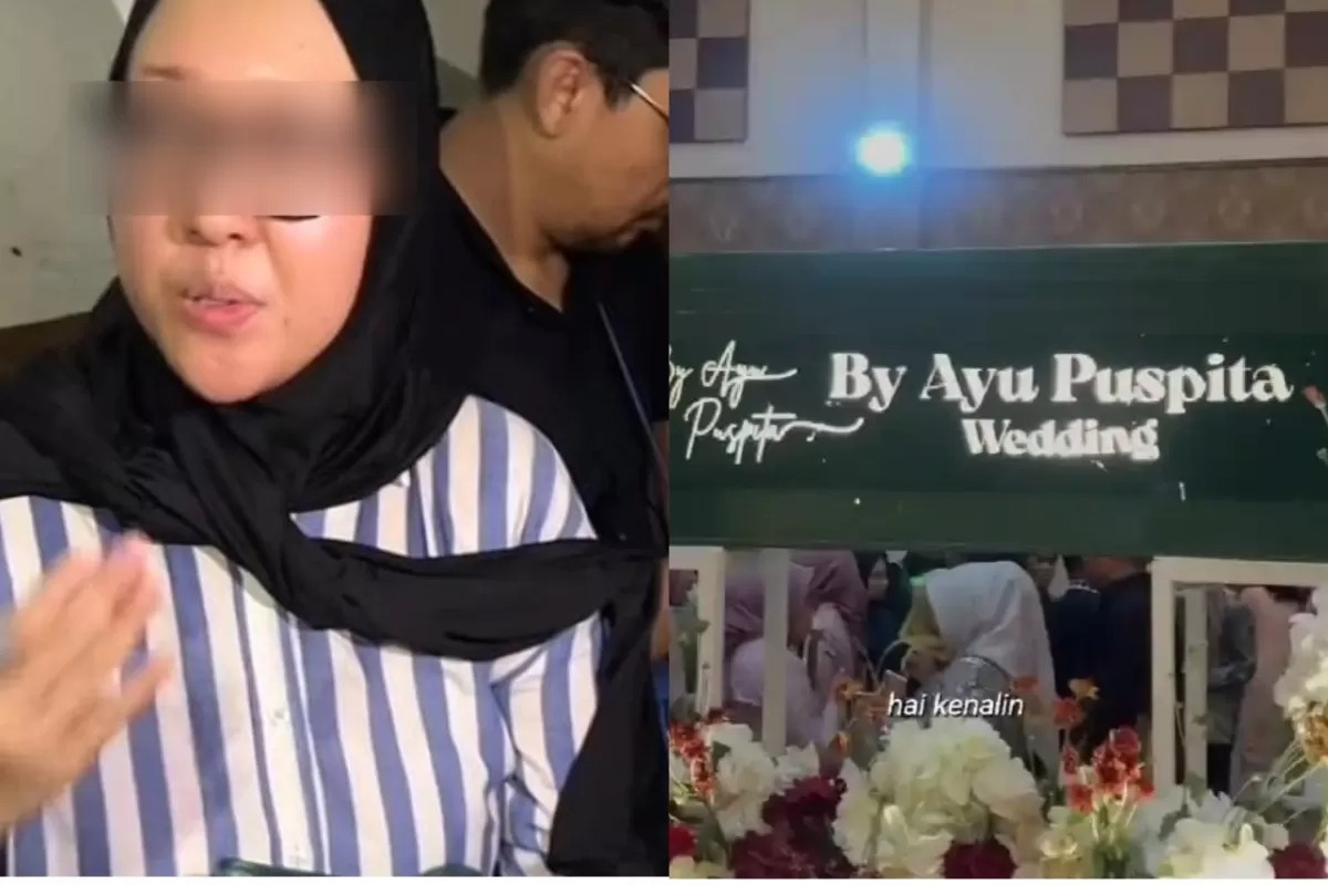 Ayu Puspita Wedding Organizer yang Diduga Lakukan Penipuan hingga Resepsi Tanpa Makanan.