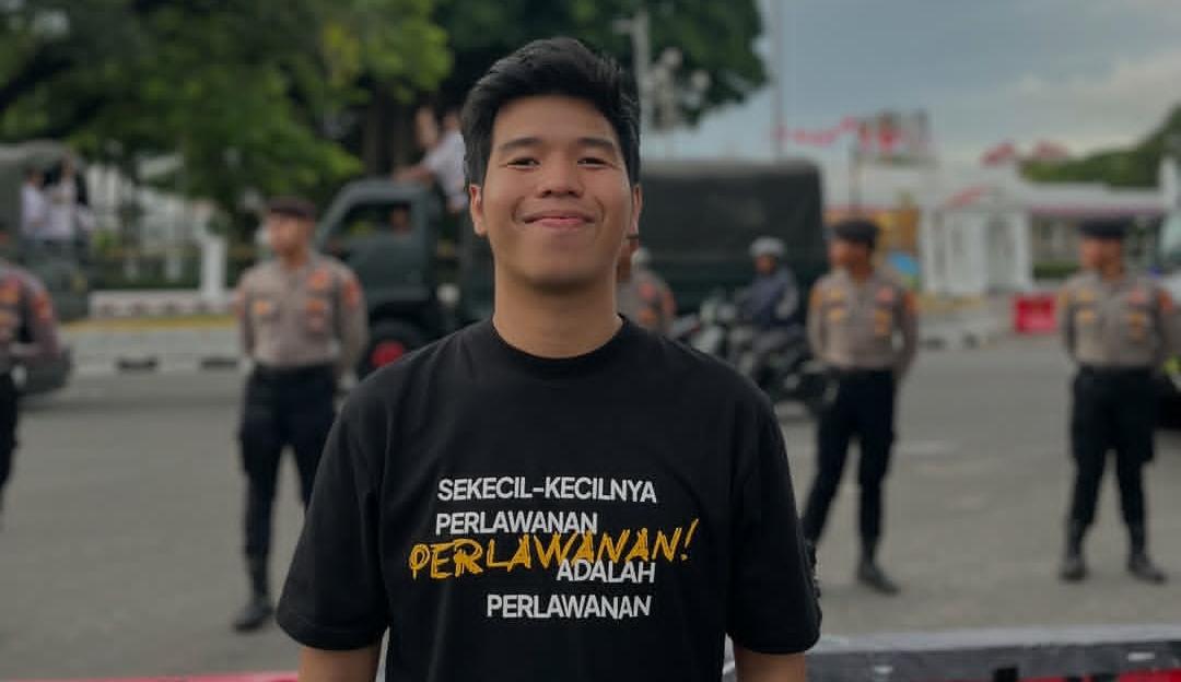 Sosok Virdian Aurellio aktivis muda lantang teriak tak lagi percaya dengan negara