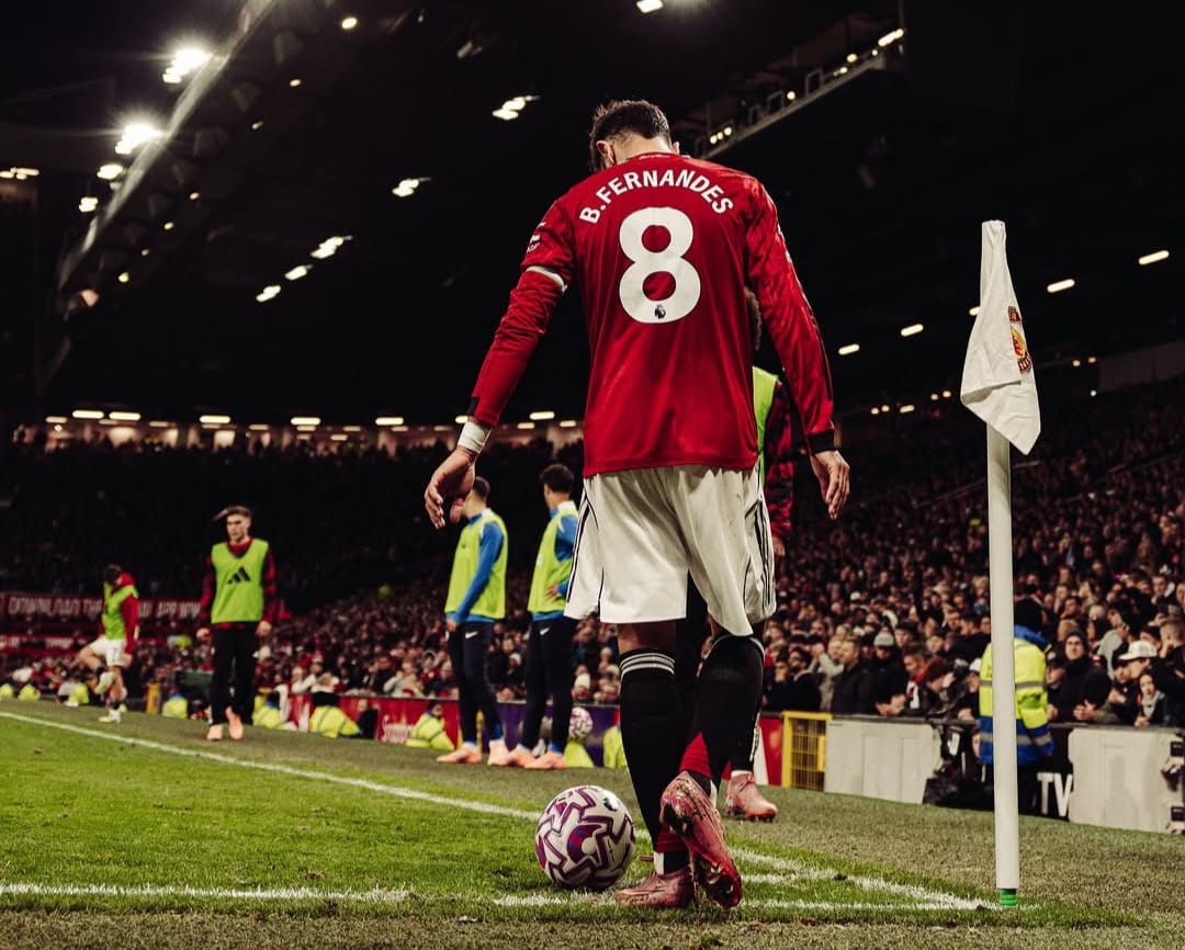 Kapten Manchester United, Bruno Fernandes.