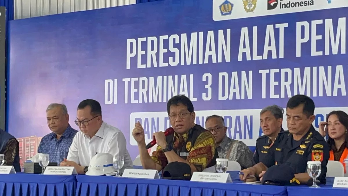 Menteri Keuangan Purbaya Yudhi Sadewa mengapresiasi inovasi teknologi Bea Cukai
