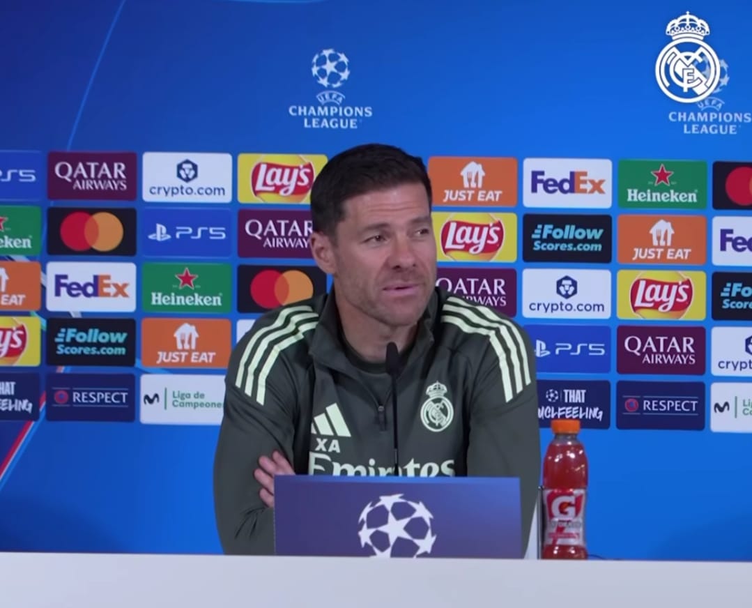 Pelatih Real Madrid, Xabi Alonso.