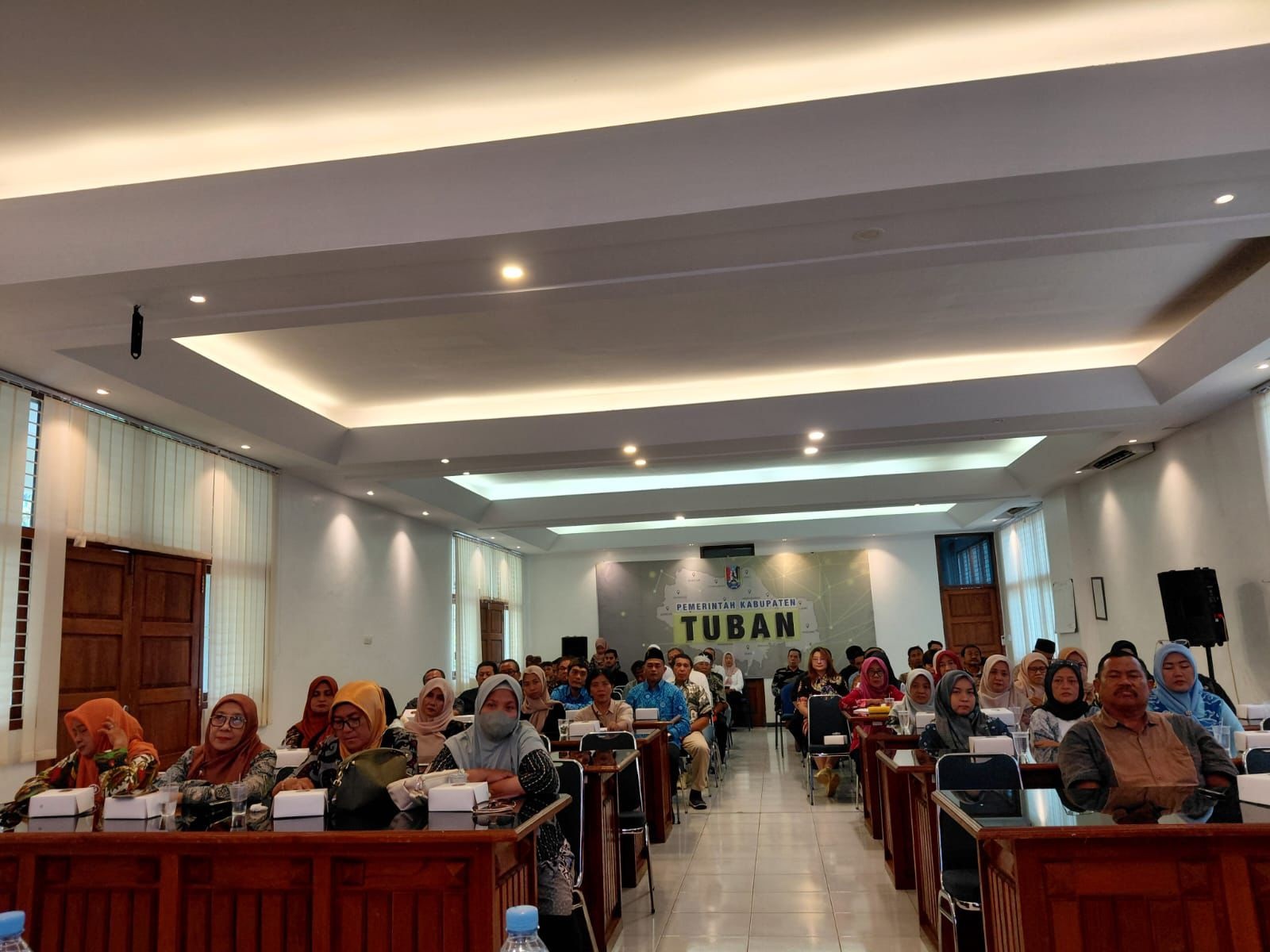 Kegiatan rutin yang diselenggarakan Pemkab Tuban melalui Bakesbangpol.