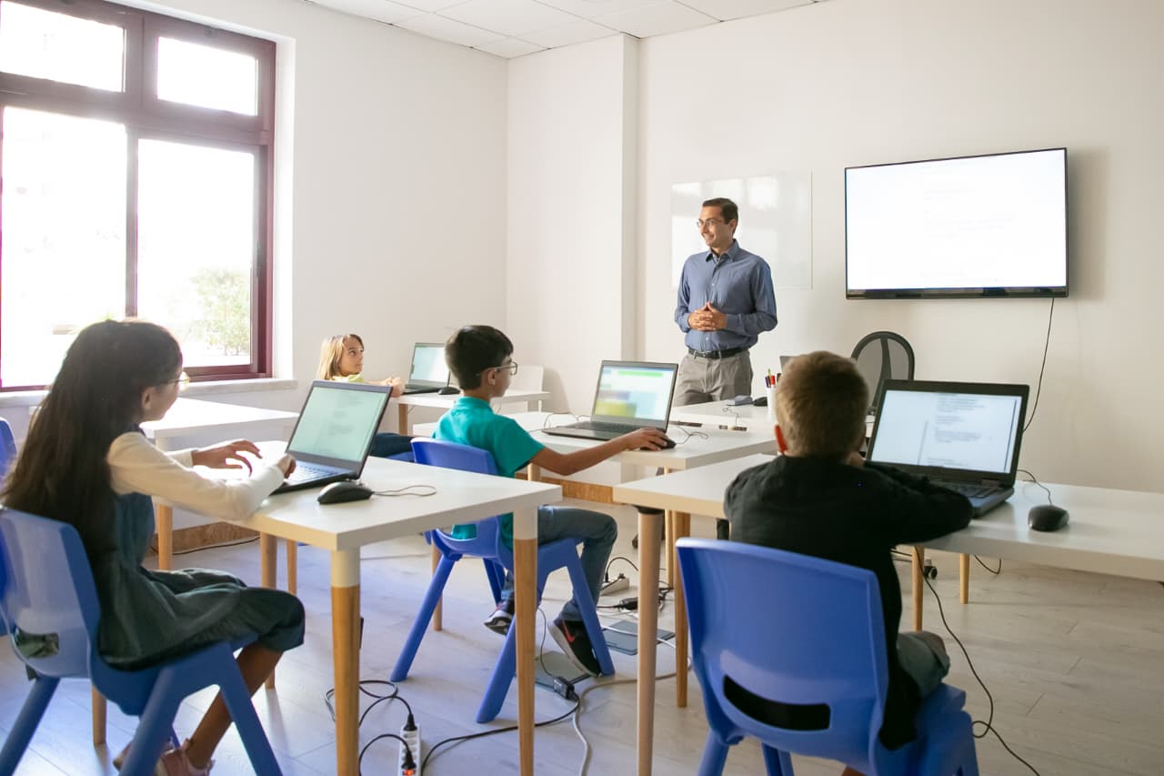 Ilustrasi pembelajaran dalam Smart Classroom